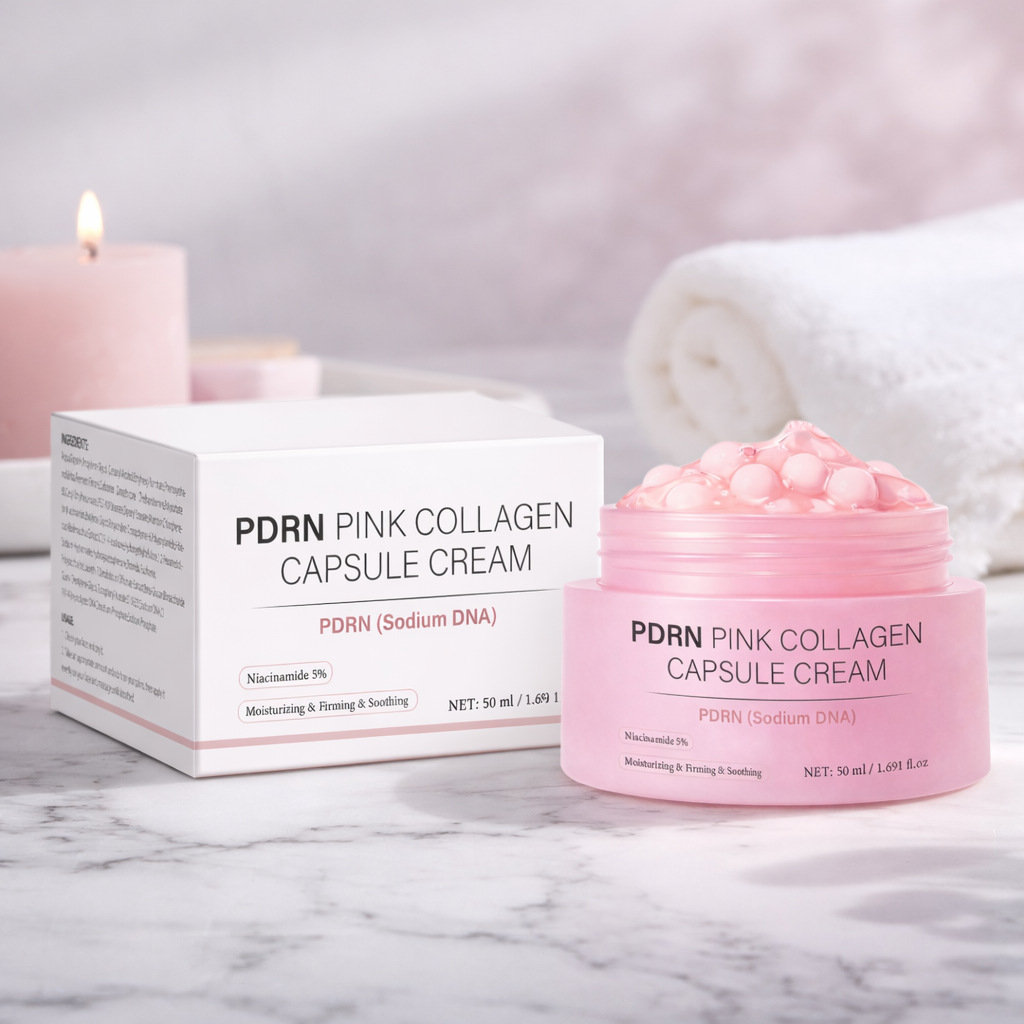 Skincare Glow Glowing - Коллагеновый крем-капсула для лица 50 мл: