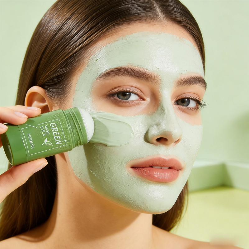 Bentonite Clay Mask - Твердая грязевая маска-стик, глубокое очищение, длительное