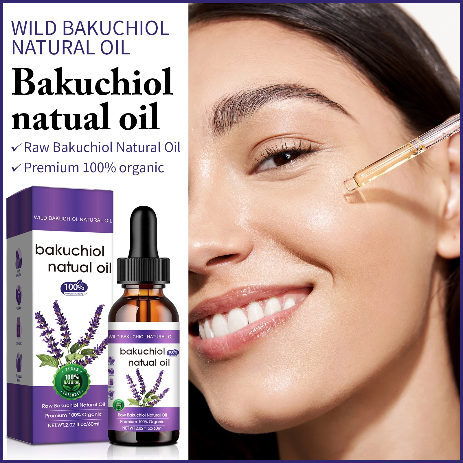 Bakuchiol Retinol Alternative - Антивозрастное масло для лица с бакучиолом