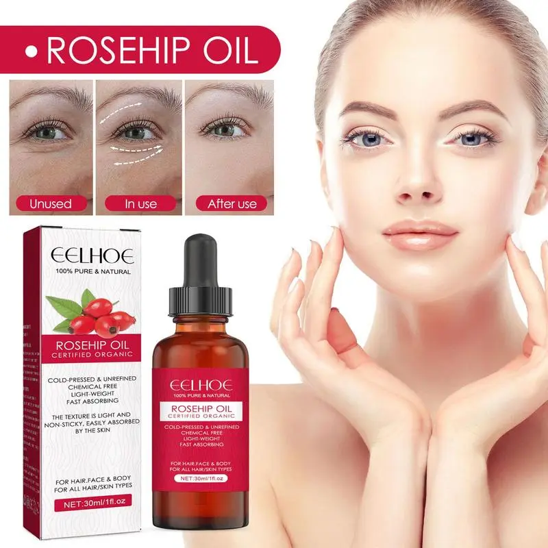 Face Oil Rosehip - 30 мл органическое масло из семян