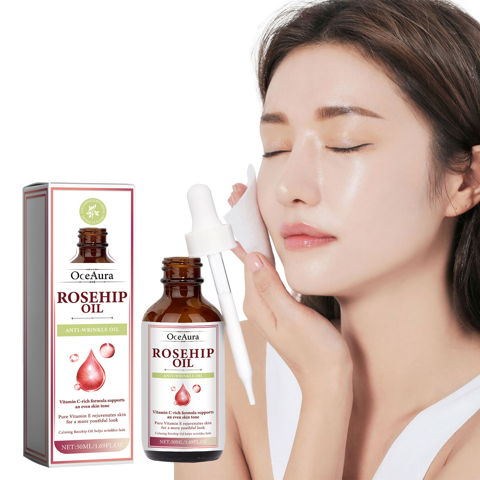 Face Oil Rosehip - Сыворотка-эссенция для лица с маслом шиповника: