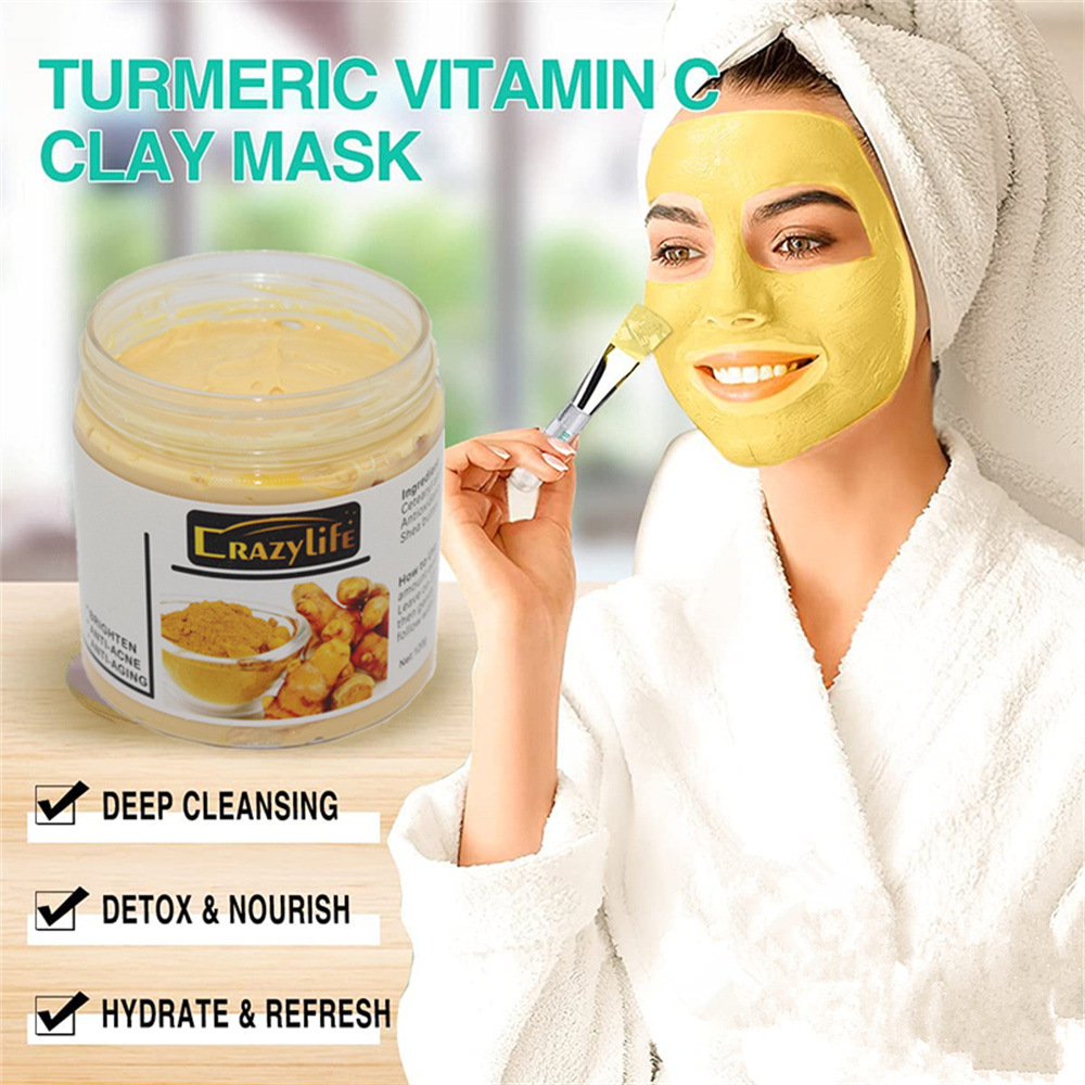 Глиняная маска с куркумой 120  – обзор и цена Bentonite Clay Mask