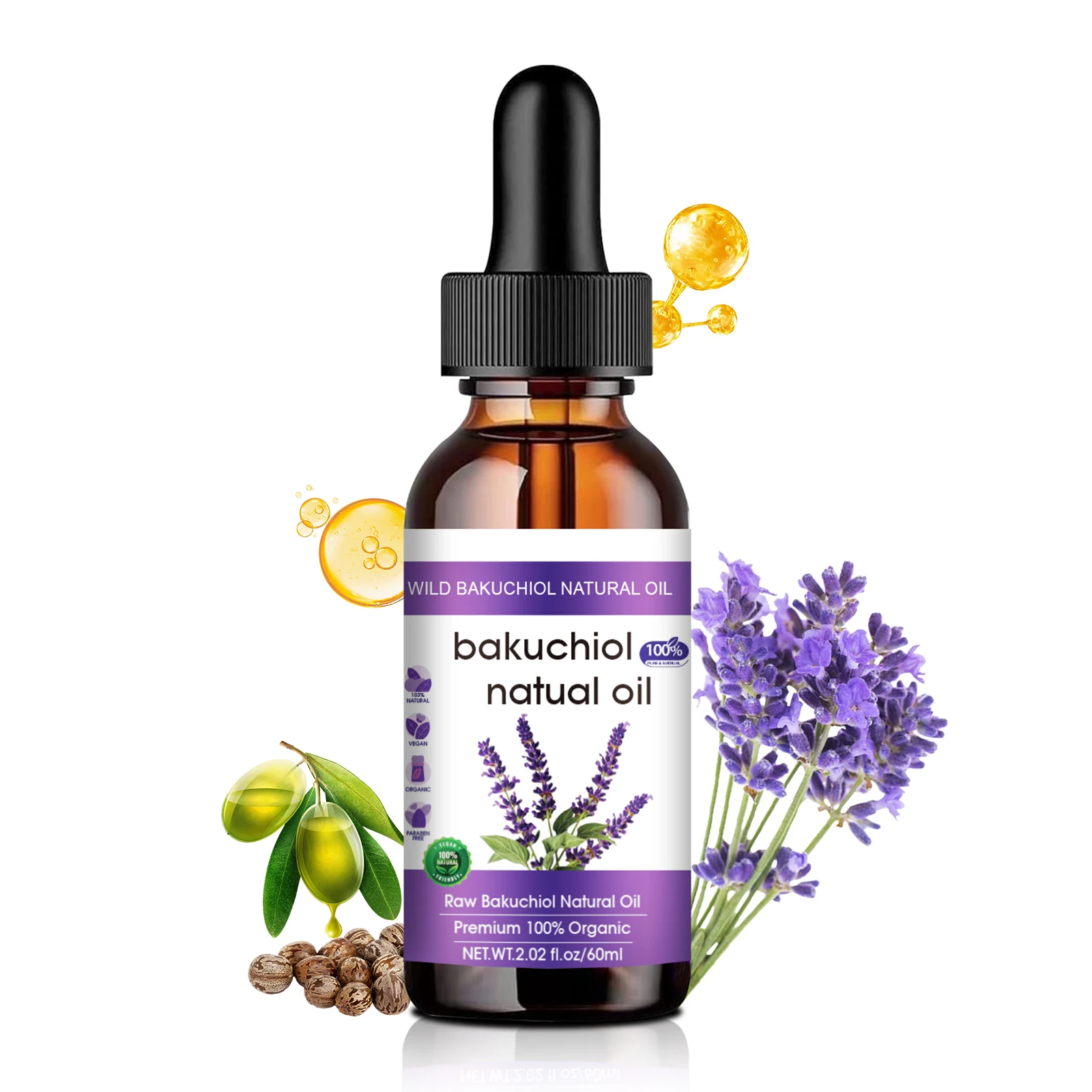 Ботаническое антивозрастное ма – обзор и цена Bakuchiol Retinol Alternative