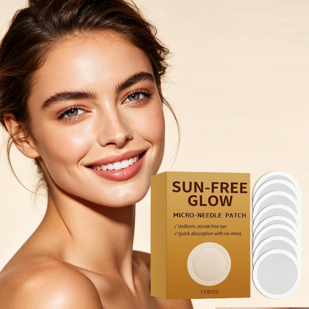 Микроигольчатый патч Sun Free  – обзор и цена Skincare Glow Glowing