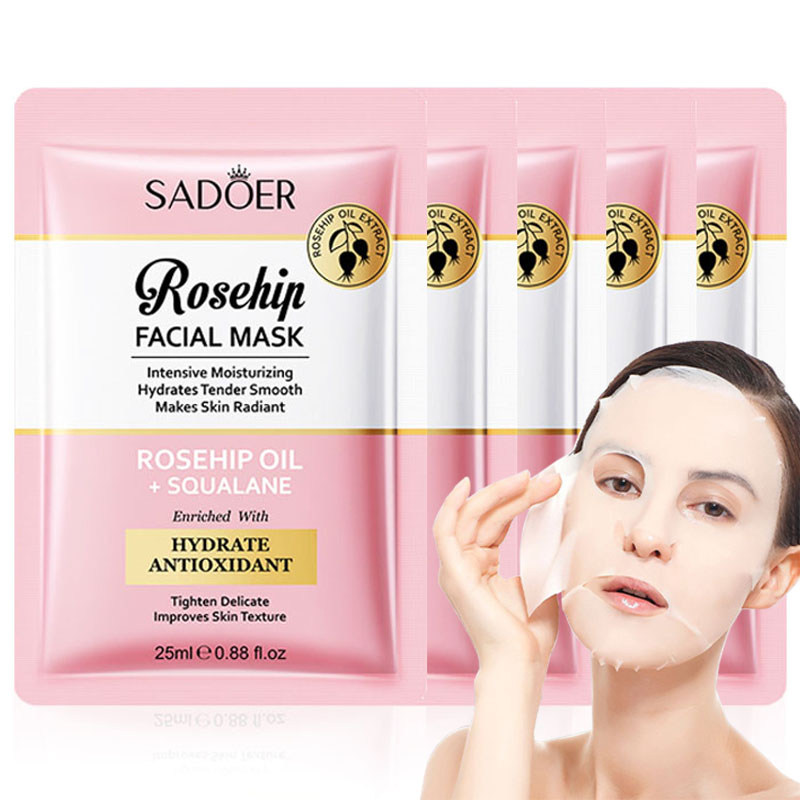 5/10 шт. SADOER маска для лица – обзор и цена Face Oil Rosehip