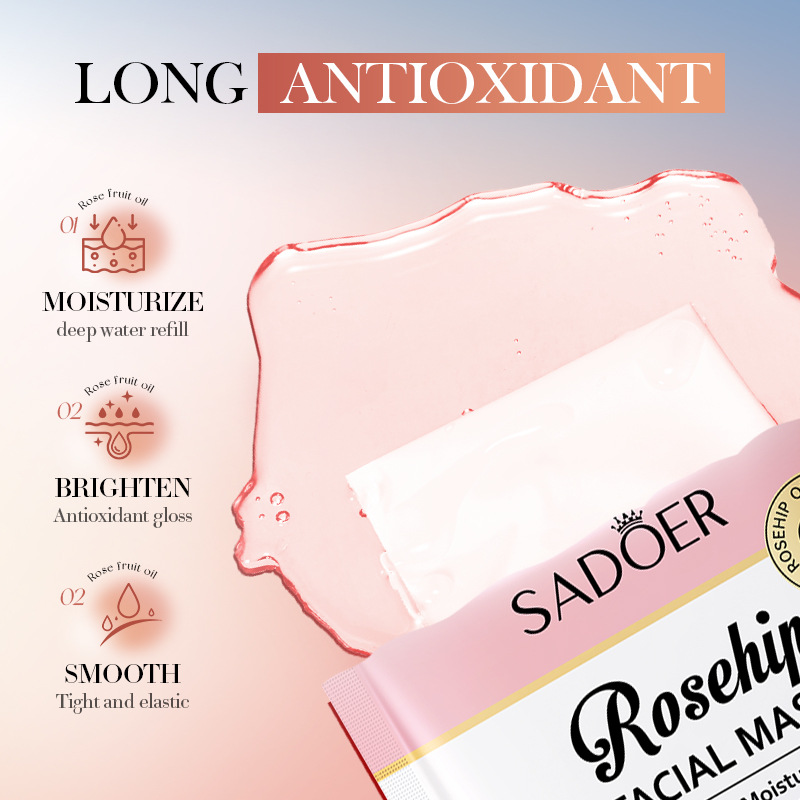 5/10 шт. SADOER маска для лица – обзор и цена Face Oil Rosehip
