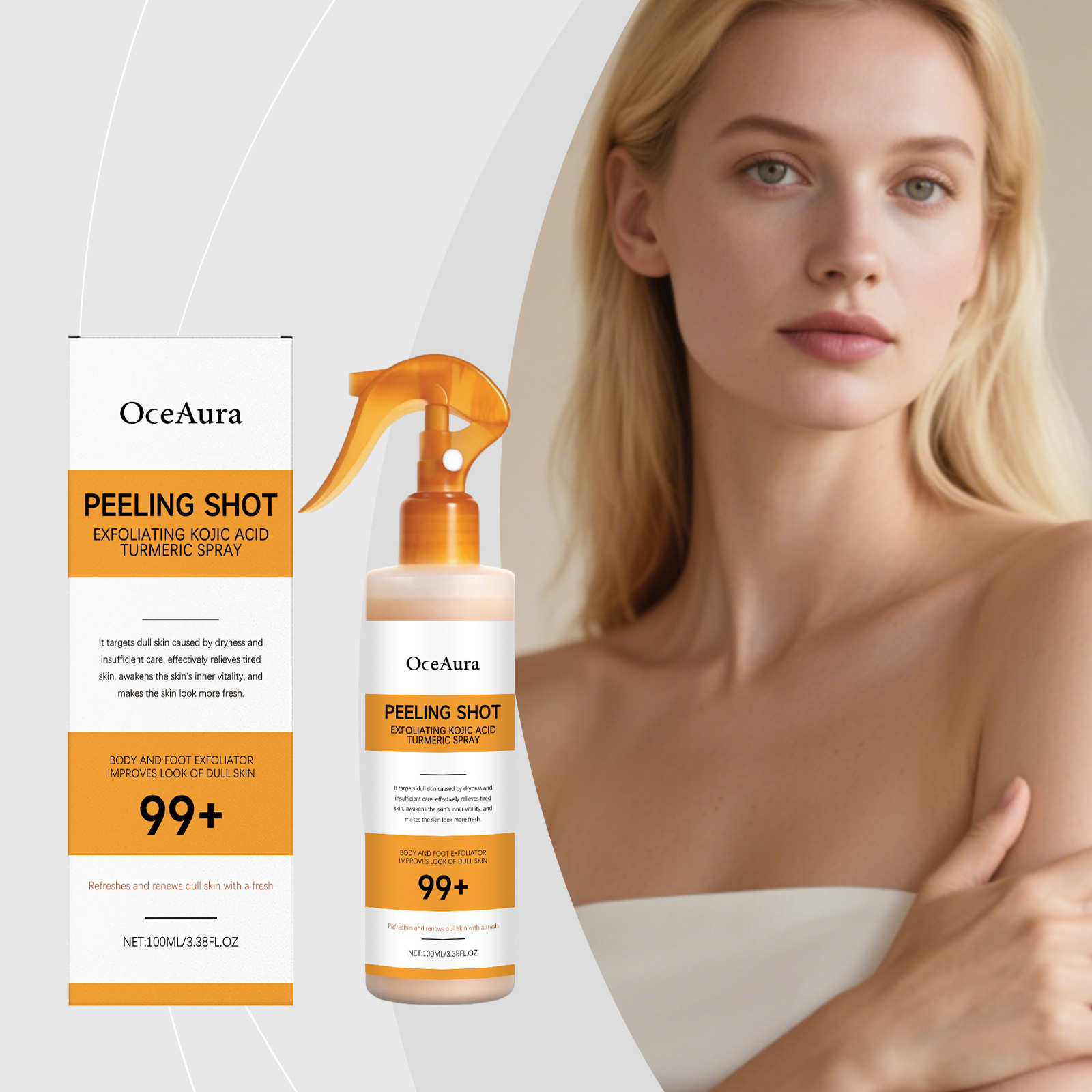 Спрей с койевой кислотой и кур – обзор и цена Skincare Glow Glowing