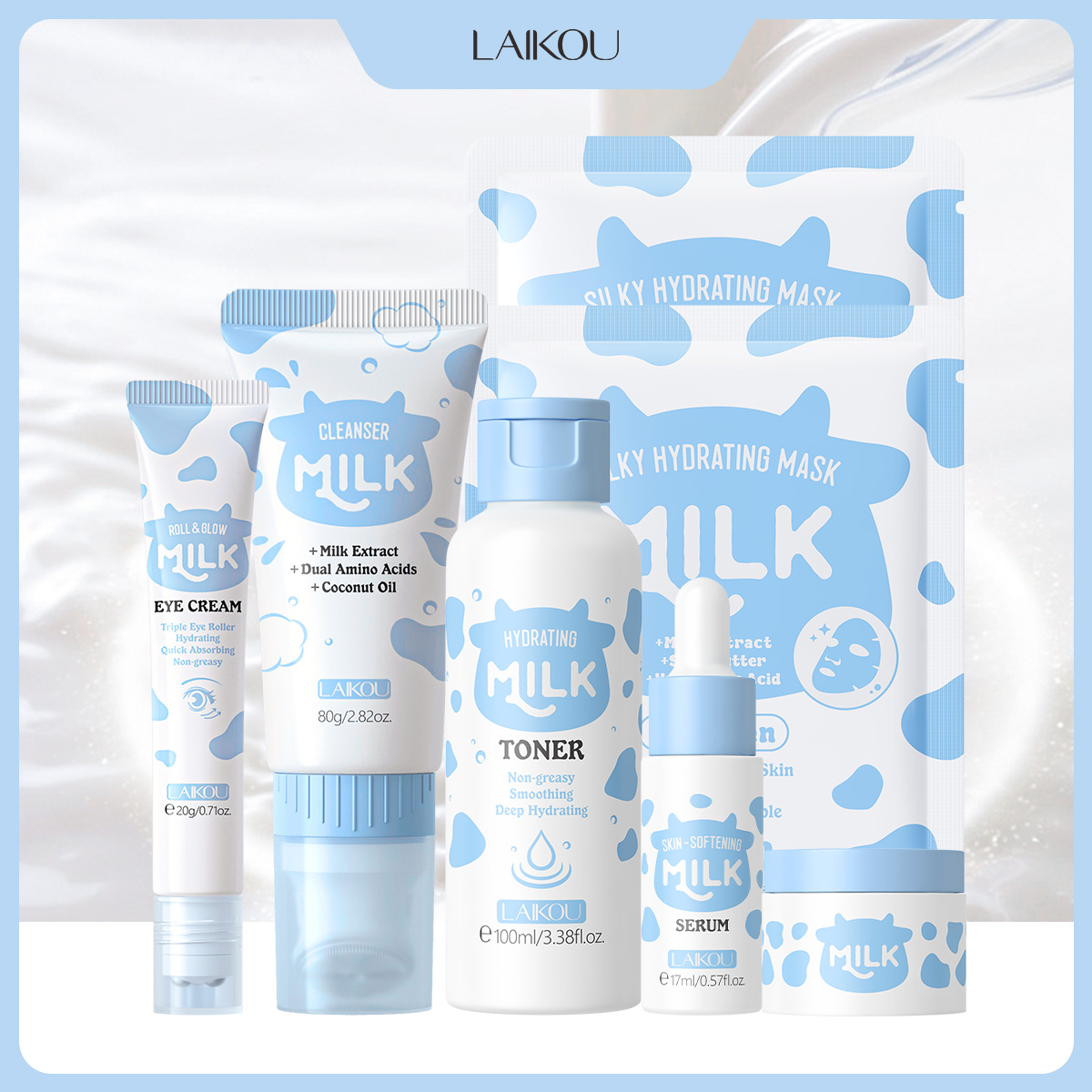 Набор для ухода за кожей LAIKO – обзор и цена Skincare Glow Glowing