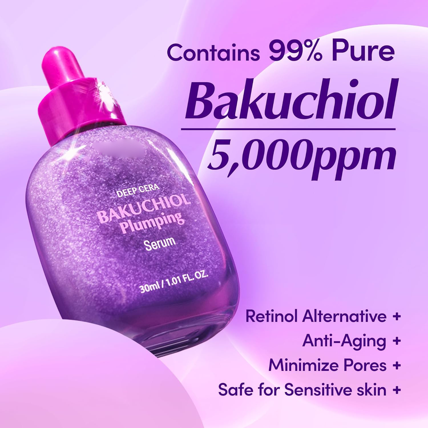 Сыворотка с бакучиолом и витам – обзор и цена Bakuchiol Retinol Alternative