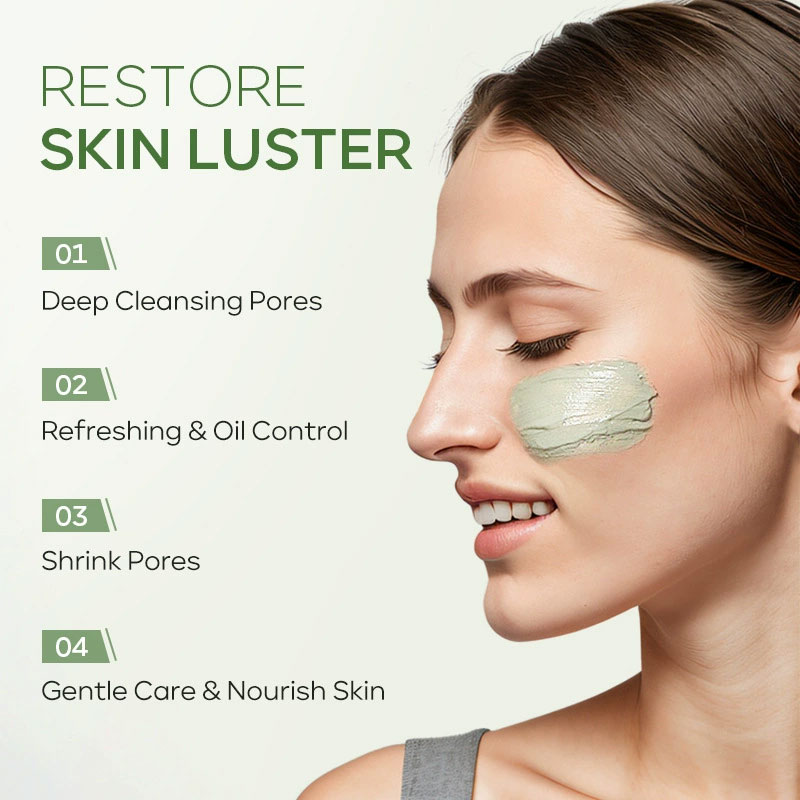 Зеленый чай для лица, глубокая – обзор и цена Mud Mask Kaolin